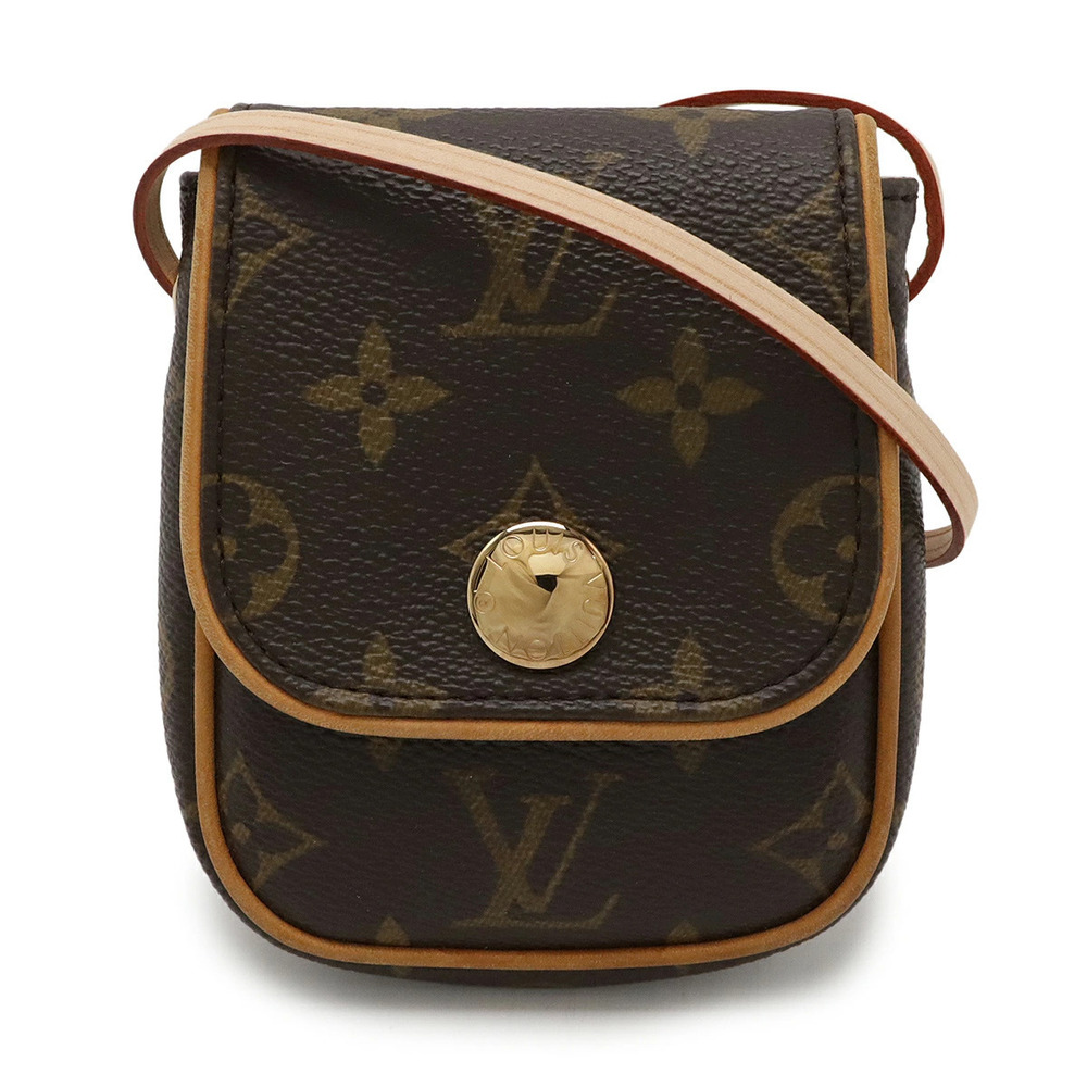 LOUIS VUITTON Monogram Pochette Cancun Shoulder Bag Pouch